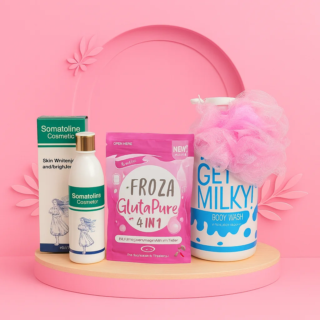 پک سفید برفی (مکمل+شامپوبدن+کرم رفع تیرگی)